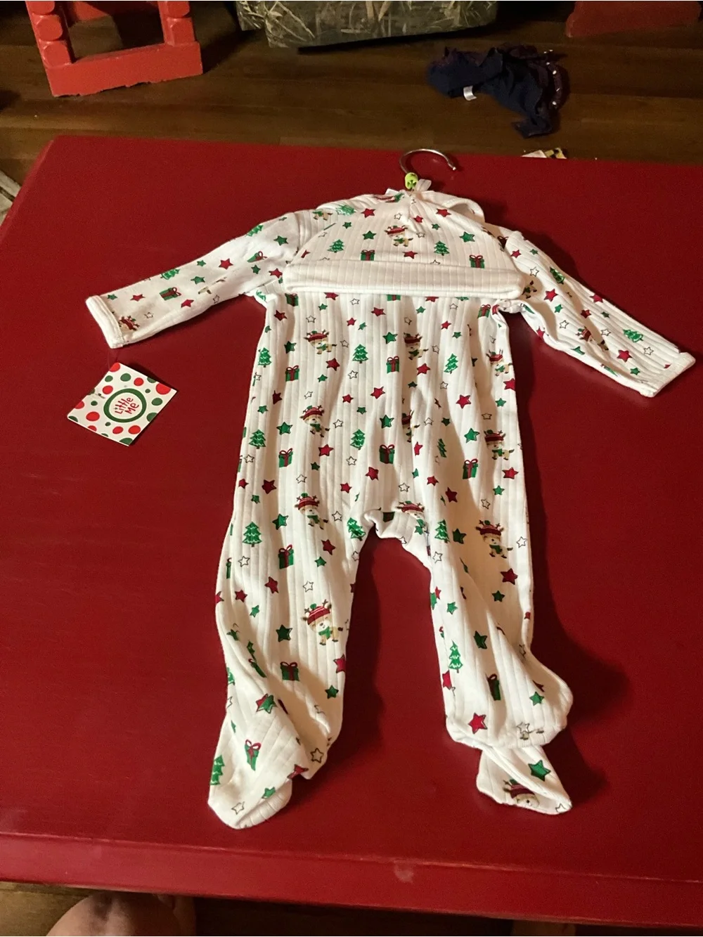 NWT little Me size 3 month Christmas outfit